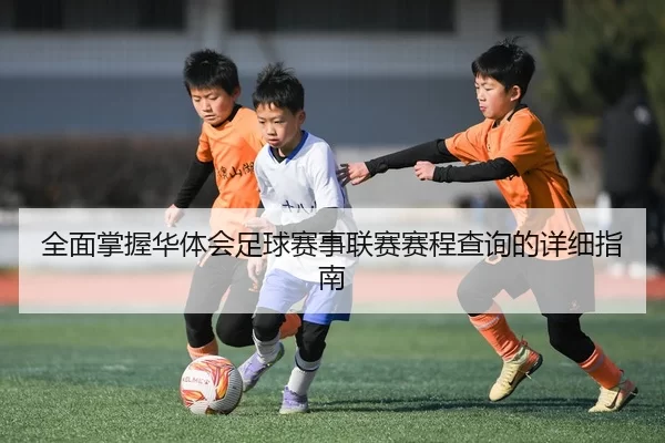 全面掌握华体会足球赛事联赛赛程查询的详细指南